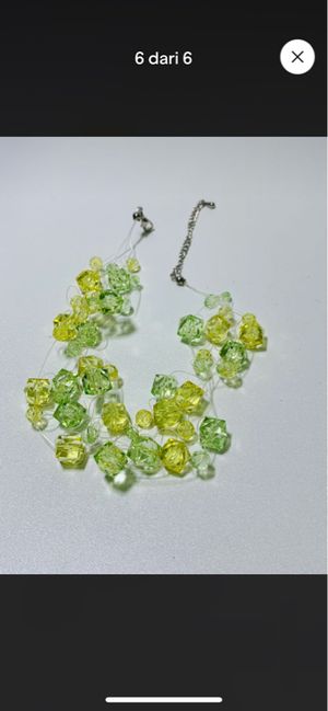 [NEW] Kalung Crystal Style Green
