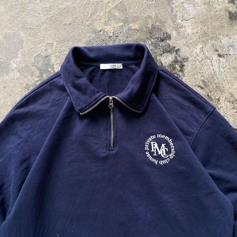 Topten Half Zip Sweatshirt Navy, foto 2