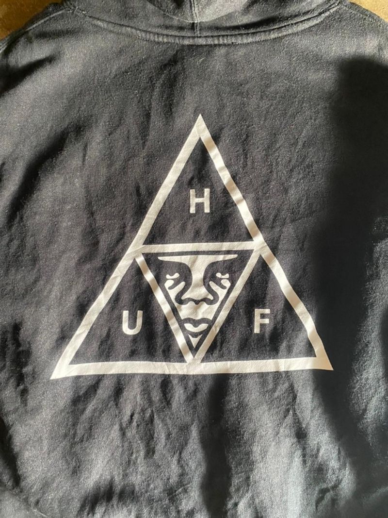 HOODIE HUF X OBEY, foto 4