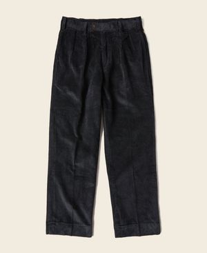 Non Stock 2tuck Corduroy Trousers