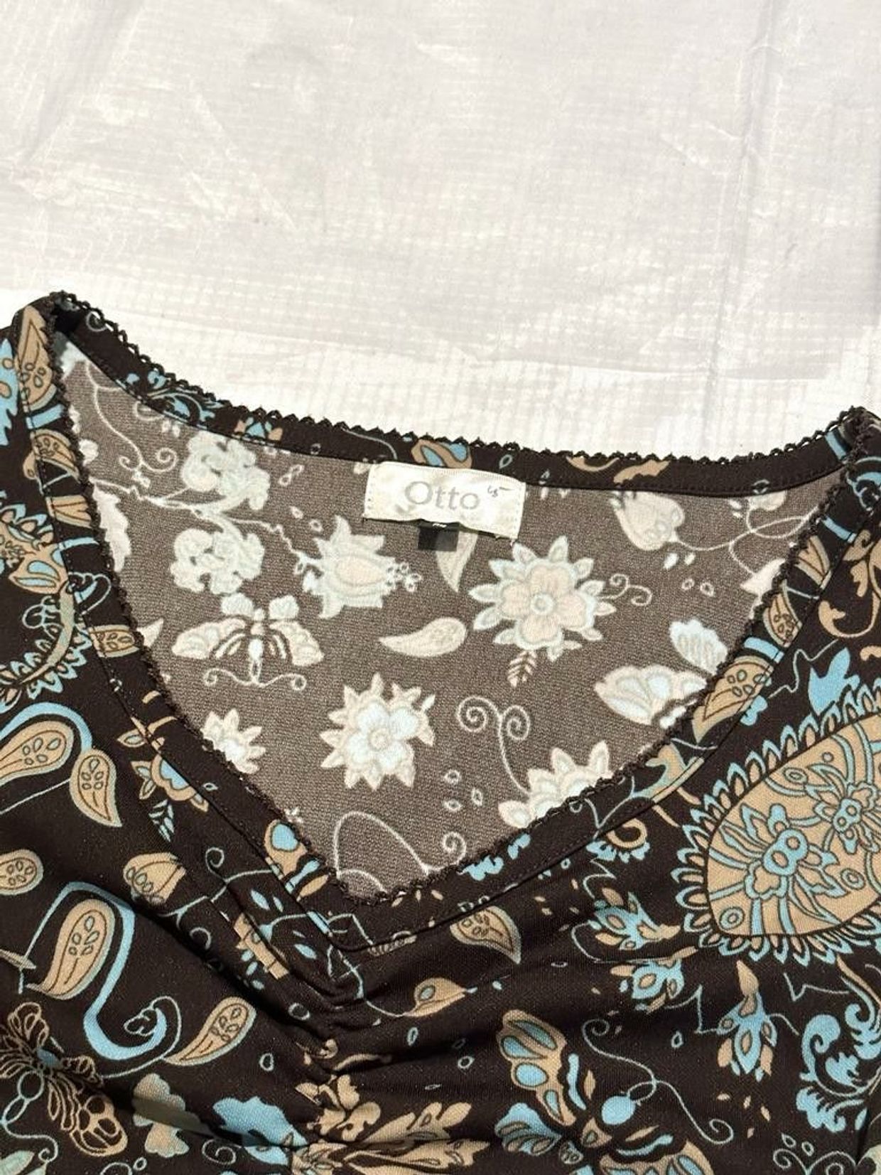 Blouse Wanita tan brown, foto 2