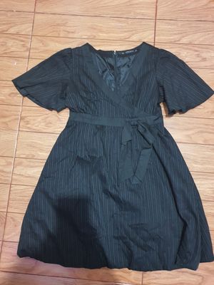 ZARA Y2K Babydoll dress Wanita black