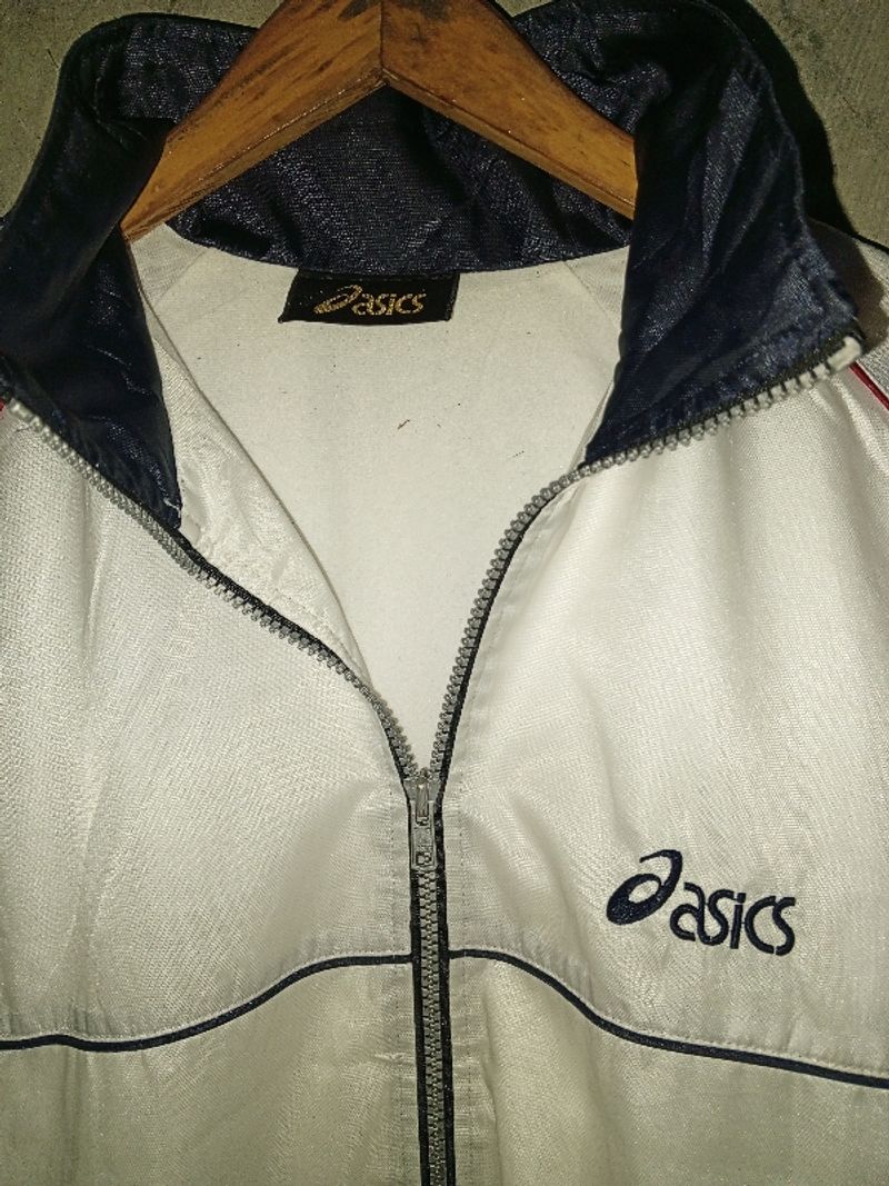 Jaket windbreaker asics vintage, foto 6