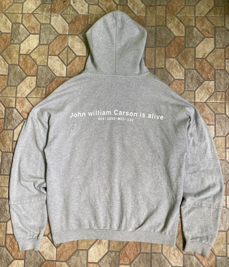 Johnny Carson Hoodie Basic Logo Center, foto 3