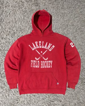 1980’s Russell Athletic “Lakeland” Red Hoodie