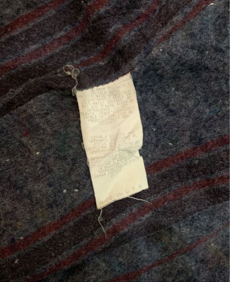 1990’s West Frontier “Blue Aztec” Two-Tone Santa Fe Jacket, foto 10