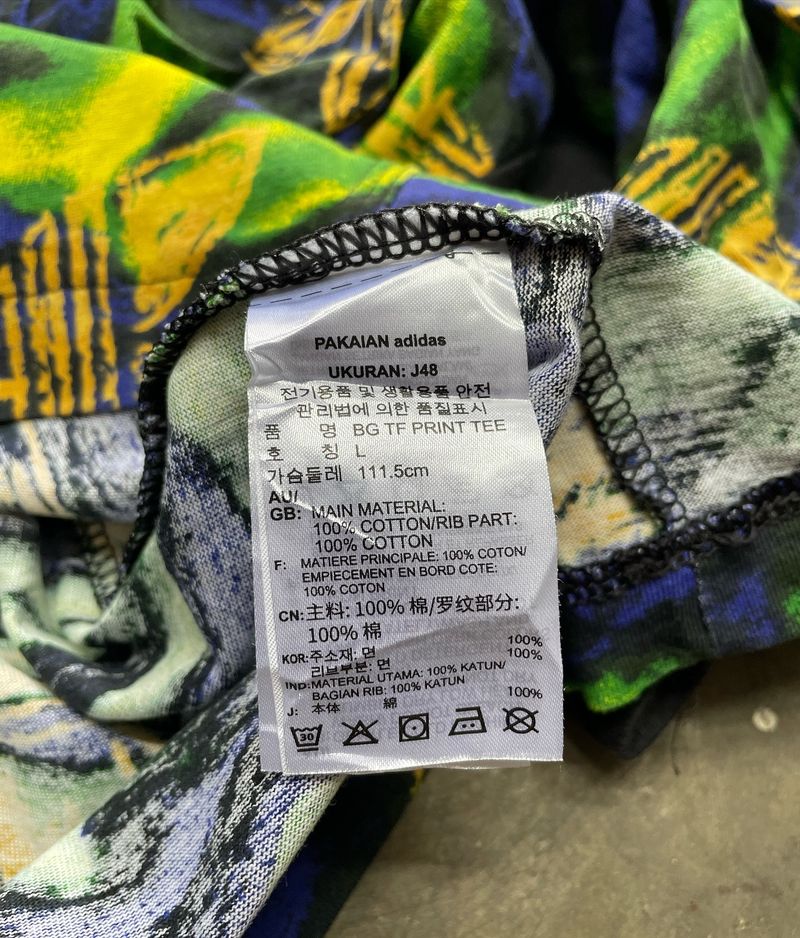 Adidas Casual T-shirt Pria multicolor, foto 6