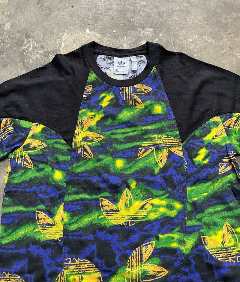 Adidas Casual T-shirt Pria multicolor, foto 3