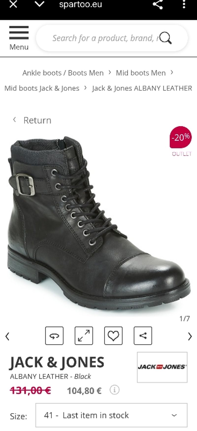 JACK&JONES biker boots, foto 9