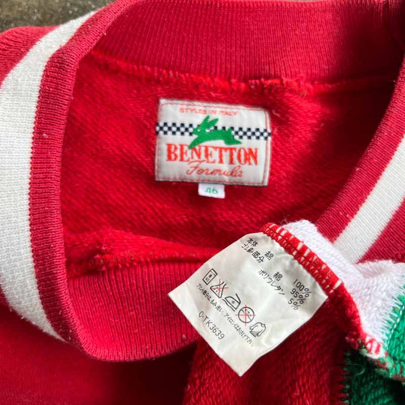 Crewneck Vintage Benetton Formula 1, foto 9