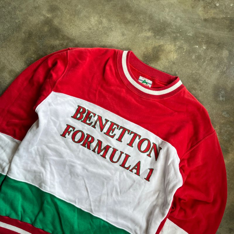 Crewneck Vintage Benetton Formula 1, foto 2
