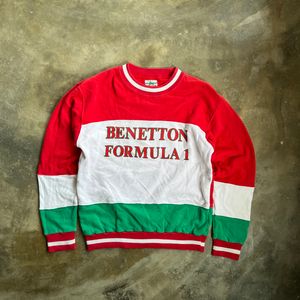 Crewneck Vintage Benetton Formula 1