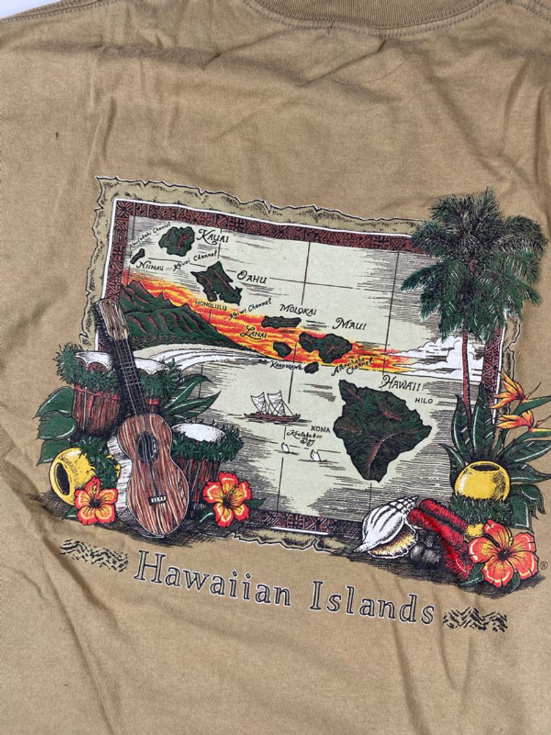 Vintage Hawaii 20’s AAA tshirt, foto 6