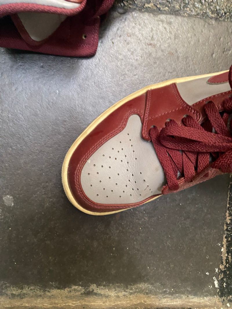 air jordan 1 mid “team red”, foto 4