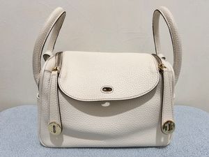 Tas leather Mooij