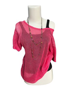 No Brand mesh outer shirt pink