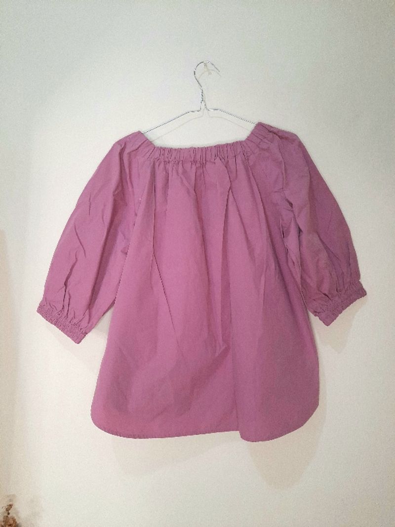 Purple puffy blouse, foto 2