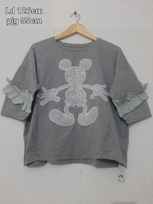 KAOS BKK OVERSIZE MICKEY BORDIR KOMBINASI