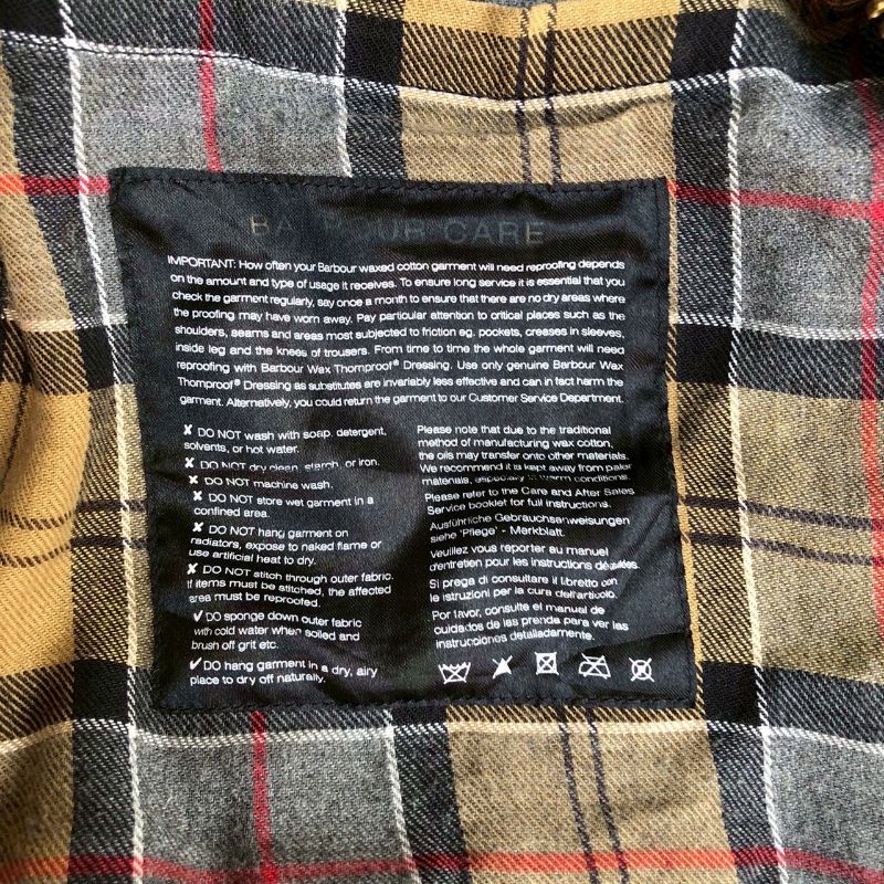 Barbour International A7 Waxed Jacket, foto 5