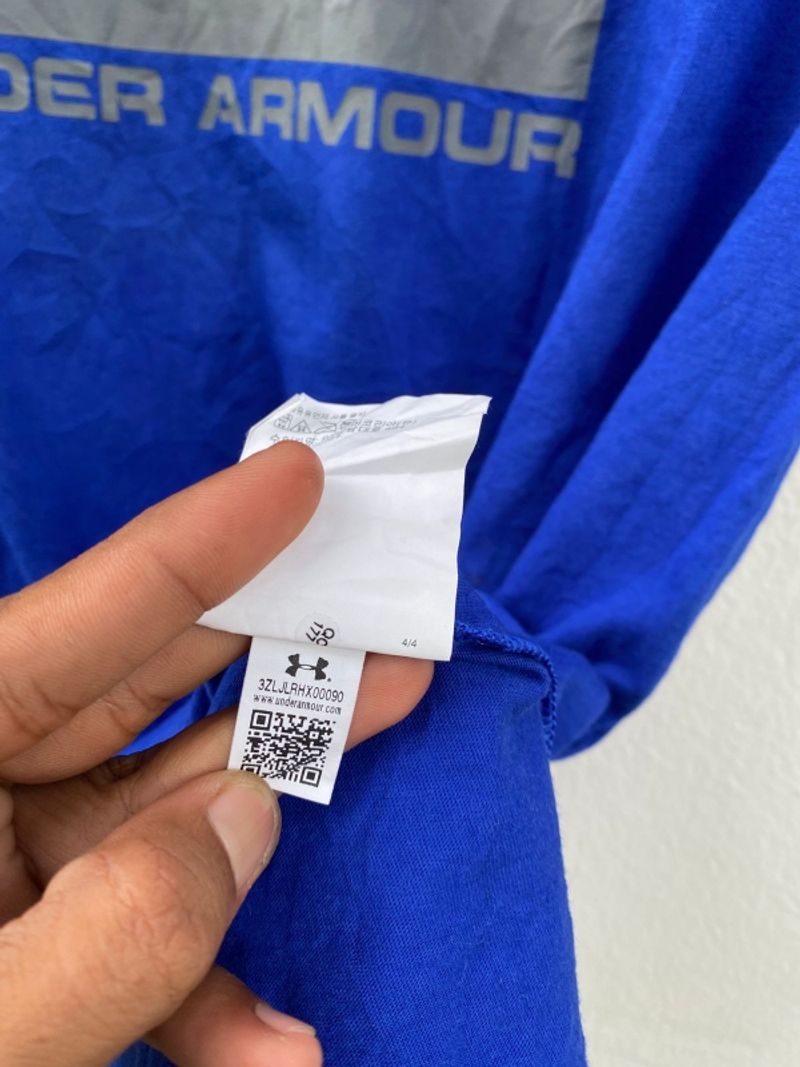 Under armour t shirt blue, foto 7