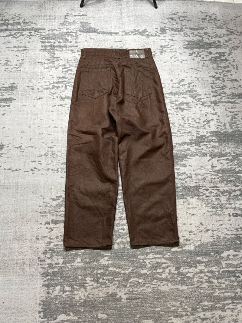 Xerobnr clean deep one tuck wide denim pants, foto 3