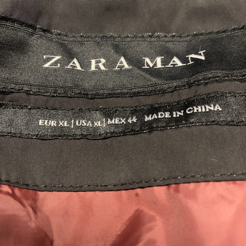 ZARA Casual Bomber jacket Pria black, foto 2