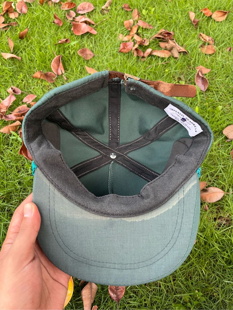 Vintage Hat Pria green, foto 2