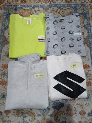 Bundling Kaos Halfzip Crewneck 4pc