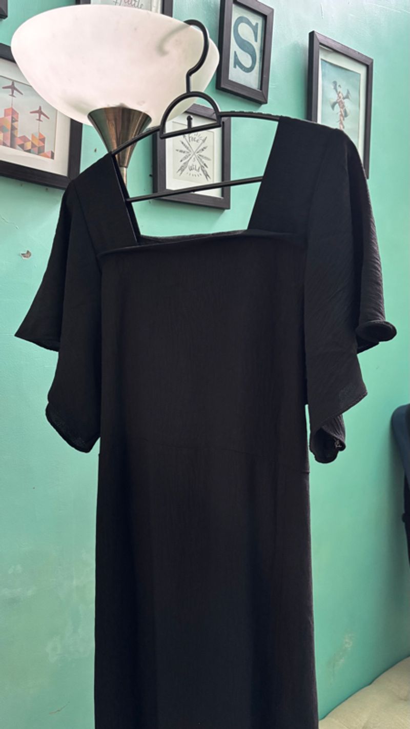 Long dress hitam, foto 5