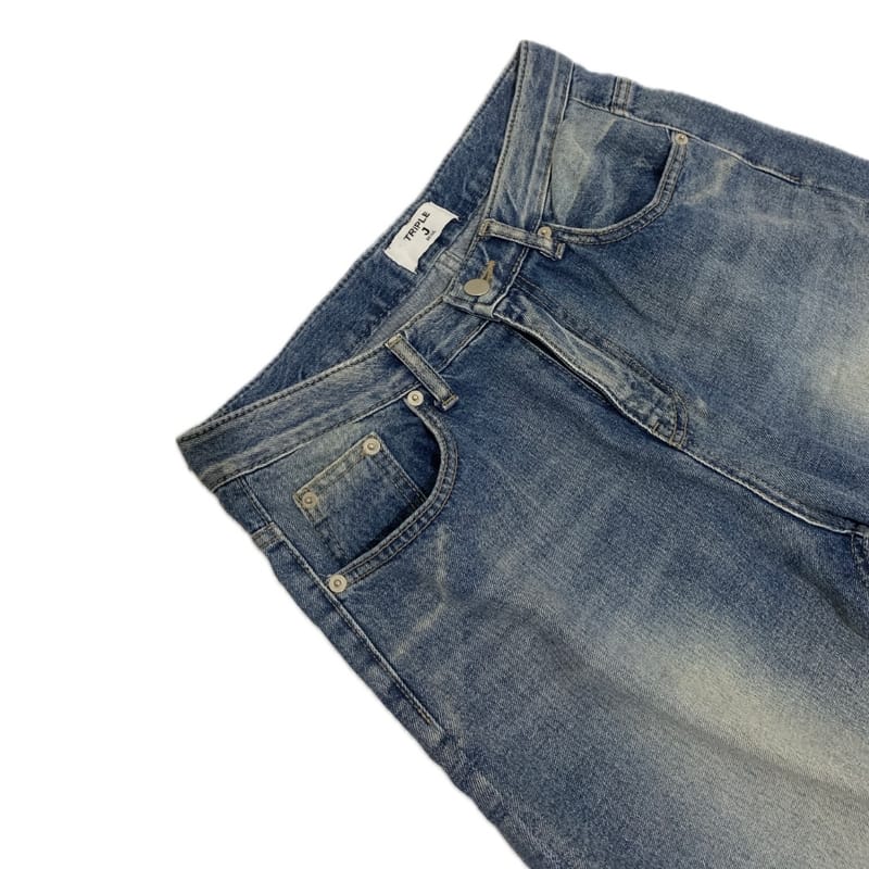 Grunge Indie Jeans Pria gray blue, foto 2