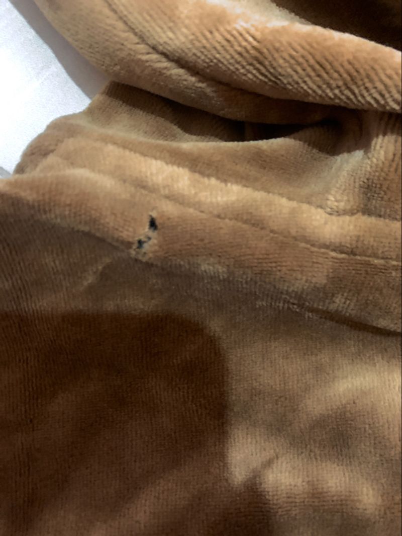 y2k brown embeded fur jacket, foto 5