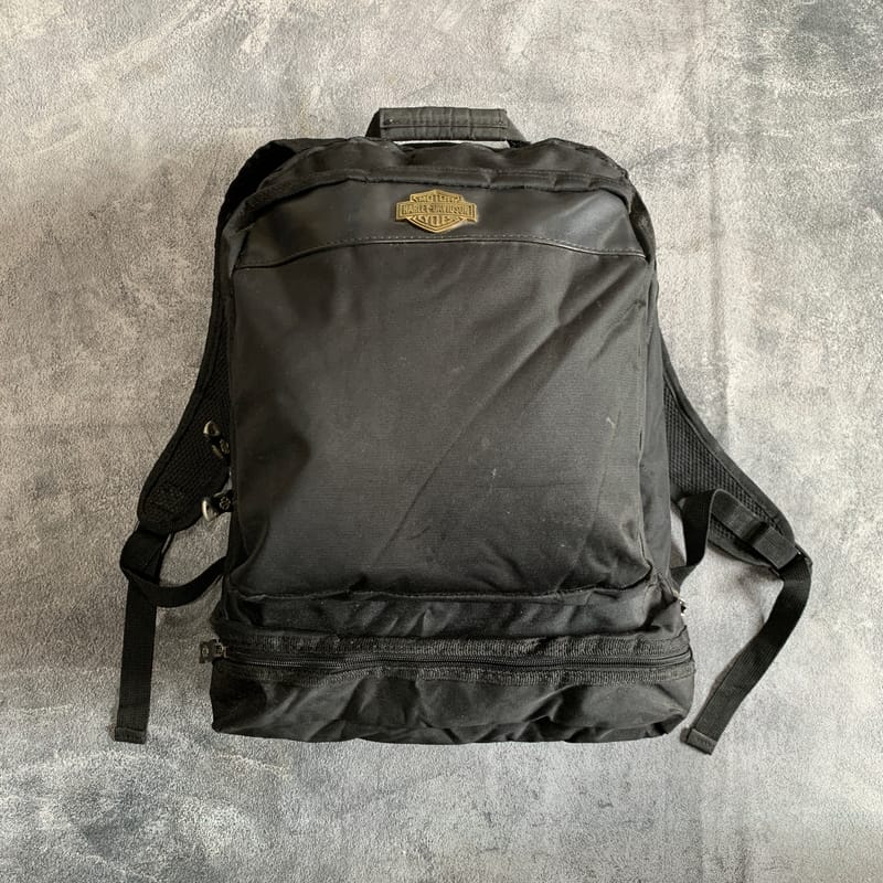 Harley Davidson Biker Bag Pria black Preloved - Main Image