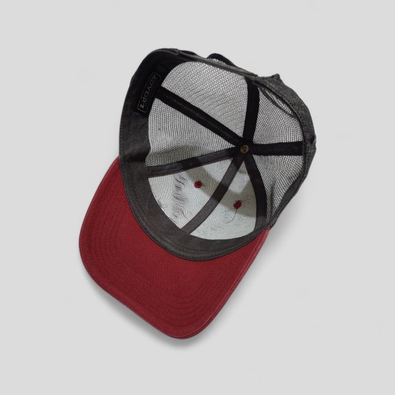Topi Trucker LEGACY Patch Kulit, foto 5