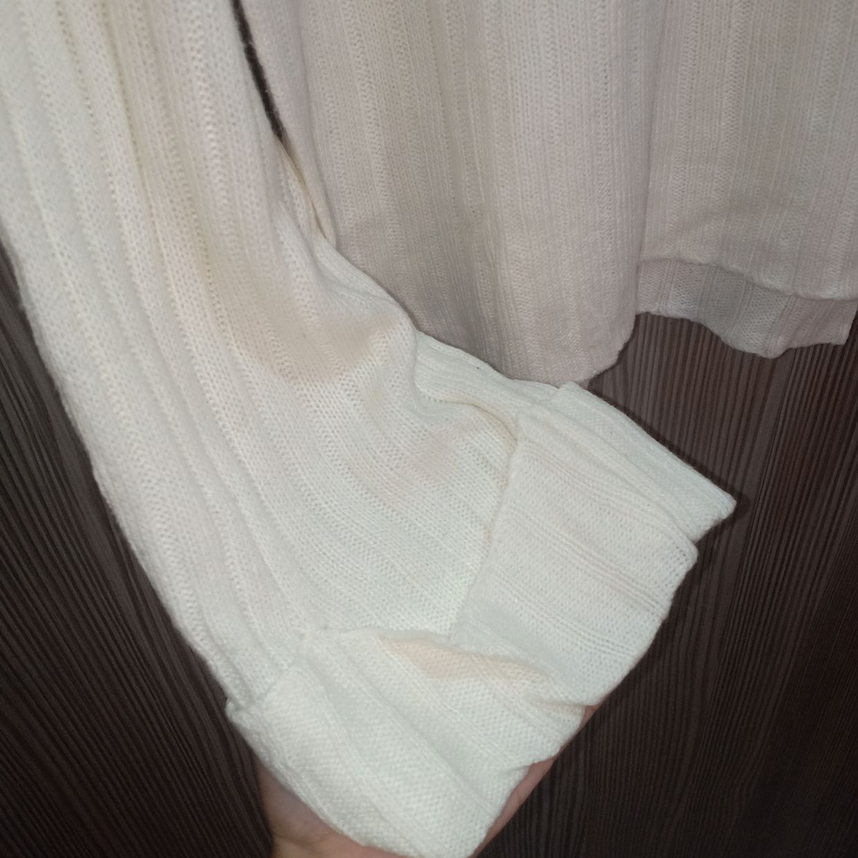 Sweater Knit White Korean LD/P :, foto 4