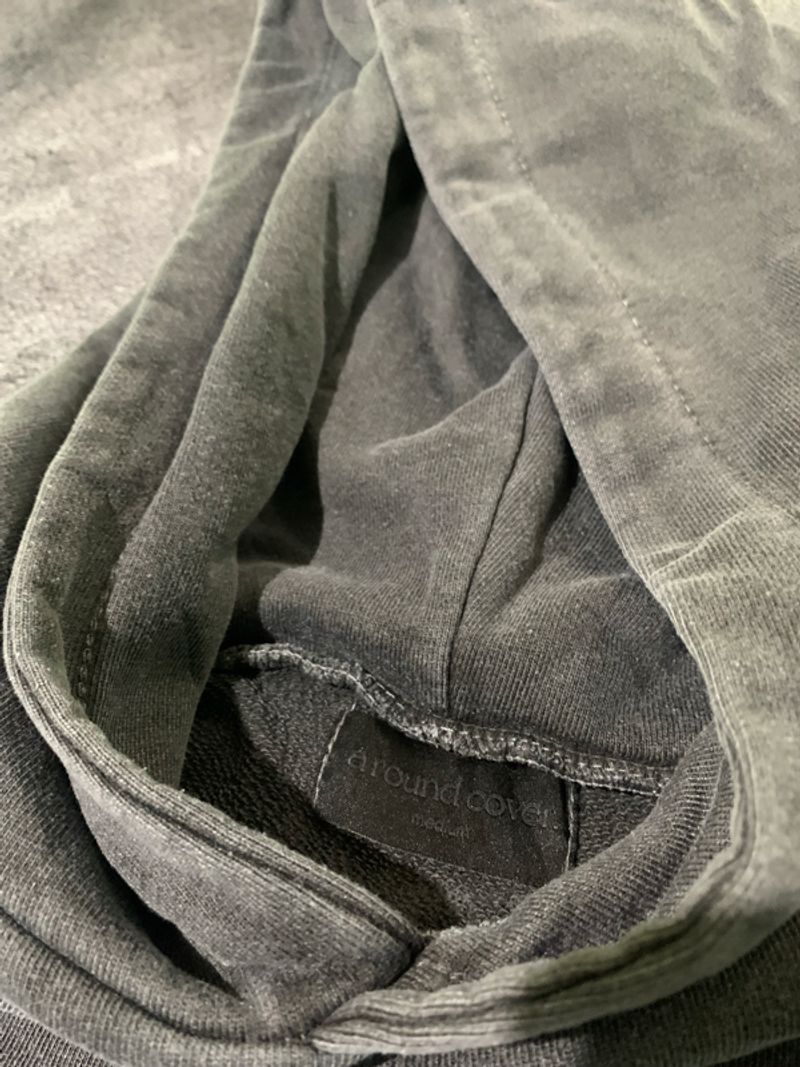 Acover Washed Hoodie Backprint Logo, foto 5