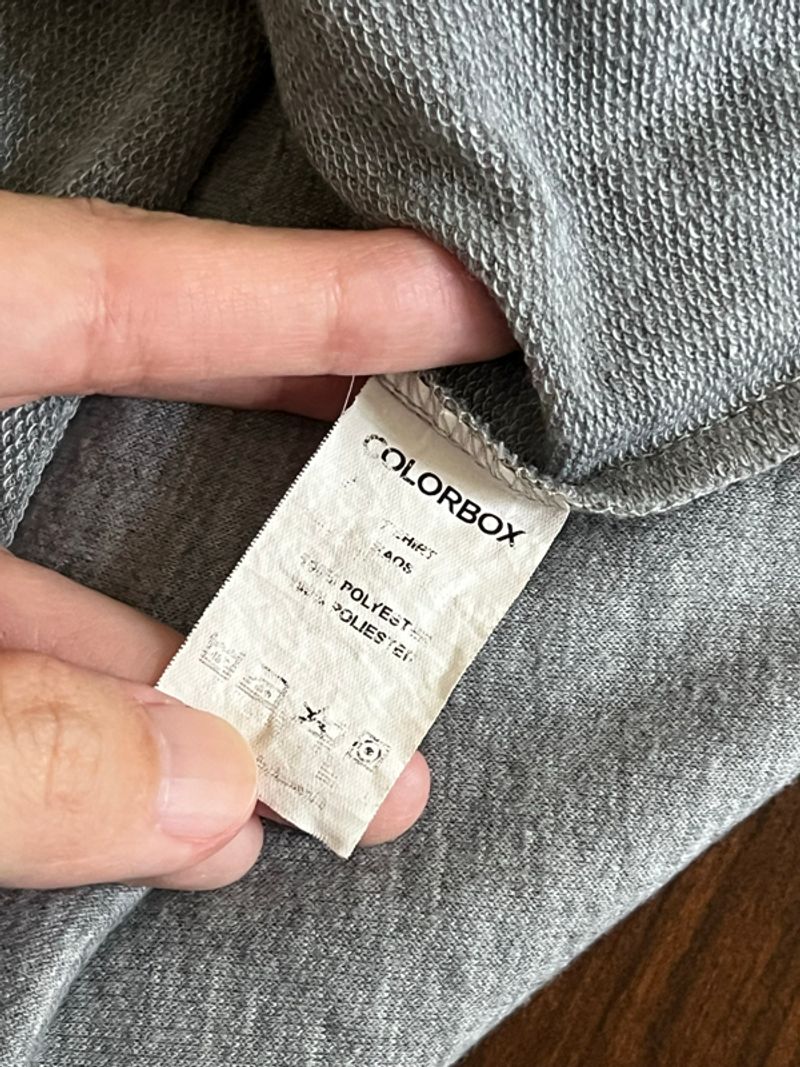 Grey Sweatshirt sleveless Colorbox, foto 6