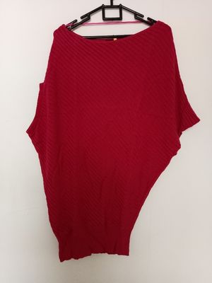 Asimetris Knit Blouses