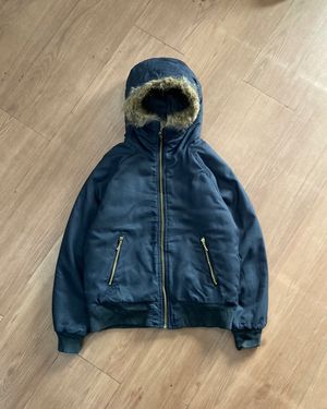COEN JAPAN FUR HOODED - EARLY 2000s Vkei Style