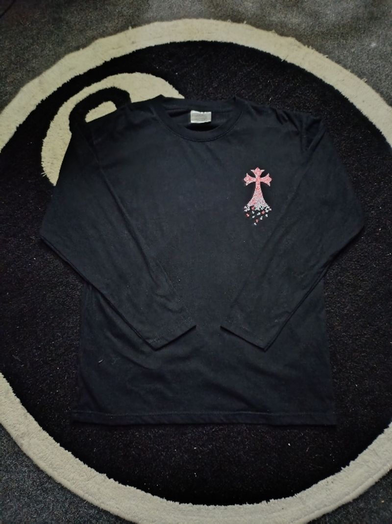 Chrome Hearts Longsleeve Black Pink, foto 2
