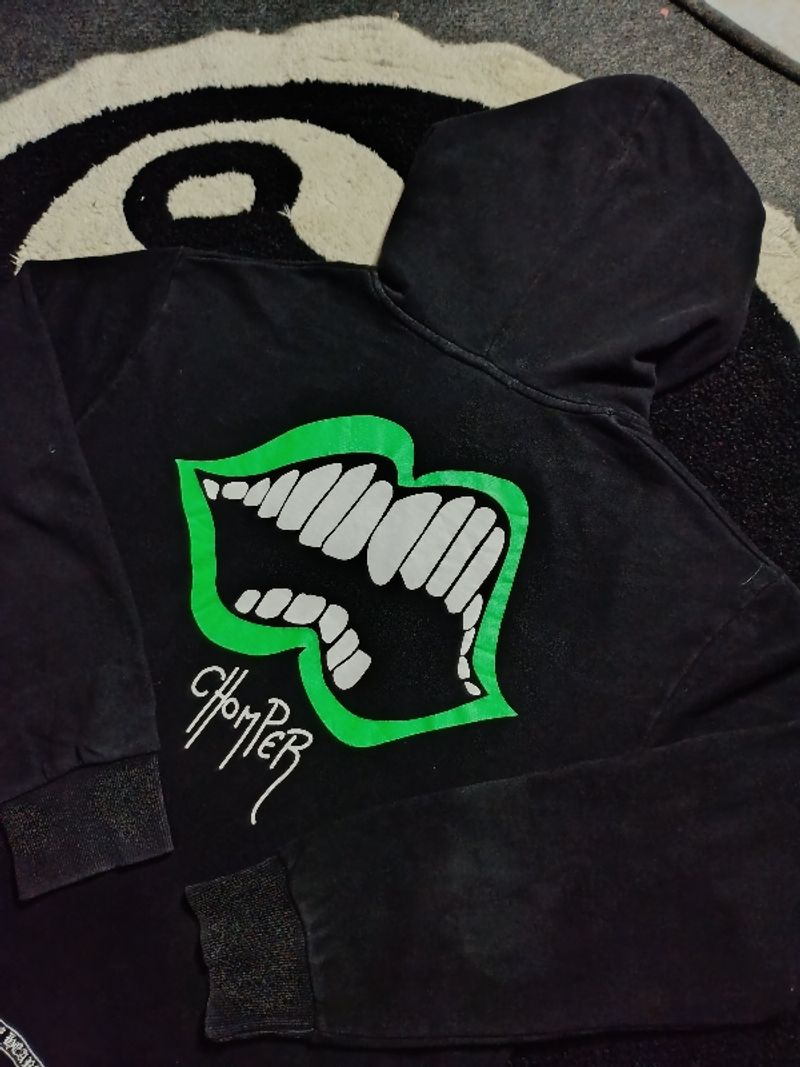 Chrome Hearts Hoodie Zipper Chomper, foto 4