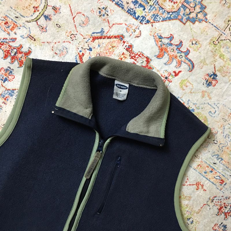 Fleece vest full zip, foto 4