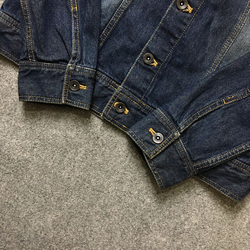 Denim jacket with hooded trucker jacket, foto 7