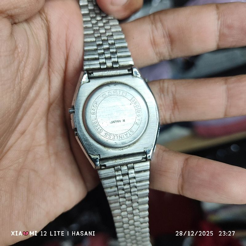 Jam tangan Casio vintage B612 rare Colectable, foto 2
