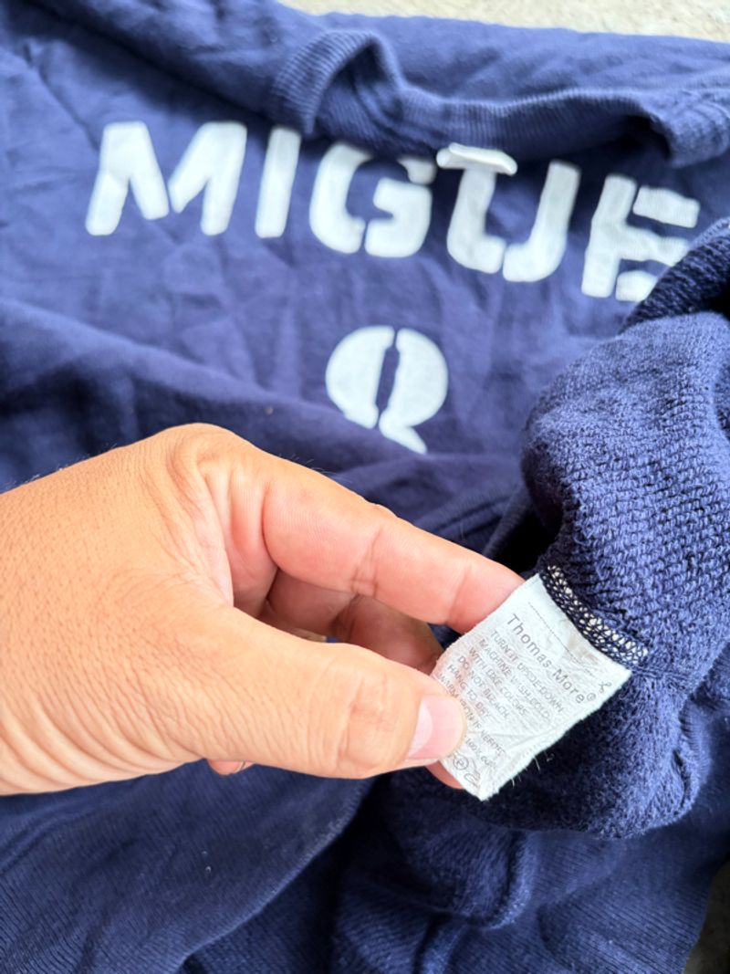 Vintage thomas more heavy weight sweatshirt, foto 5