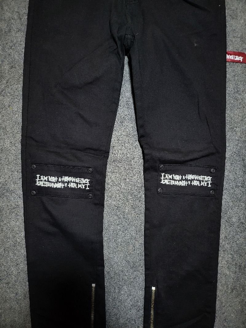 Iam not human Biker Slim fit jeans, foto 5