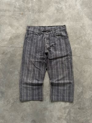 1990’s - Vintage Stussy Plaid Pants Simple Logo