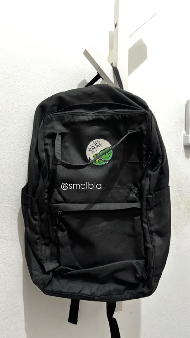 Backpack hitam CRSL Unisex, foto 2