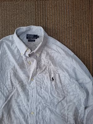 Polo Ralph Lauren white gingham shirt