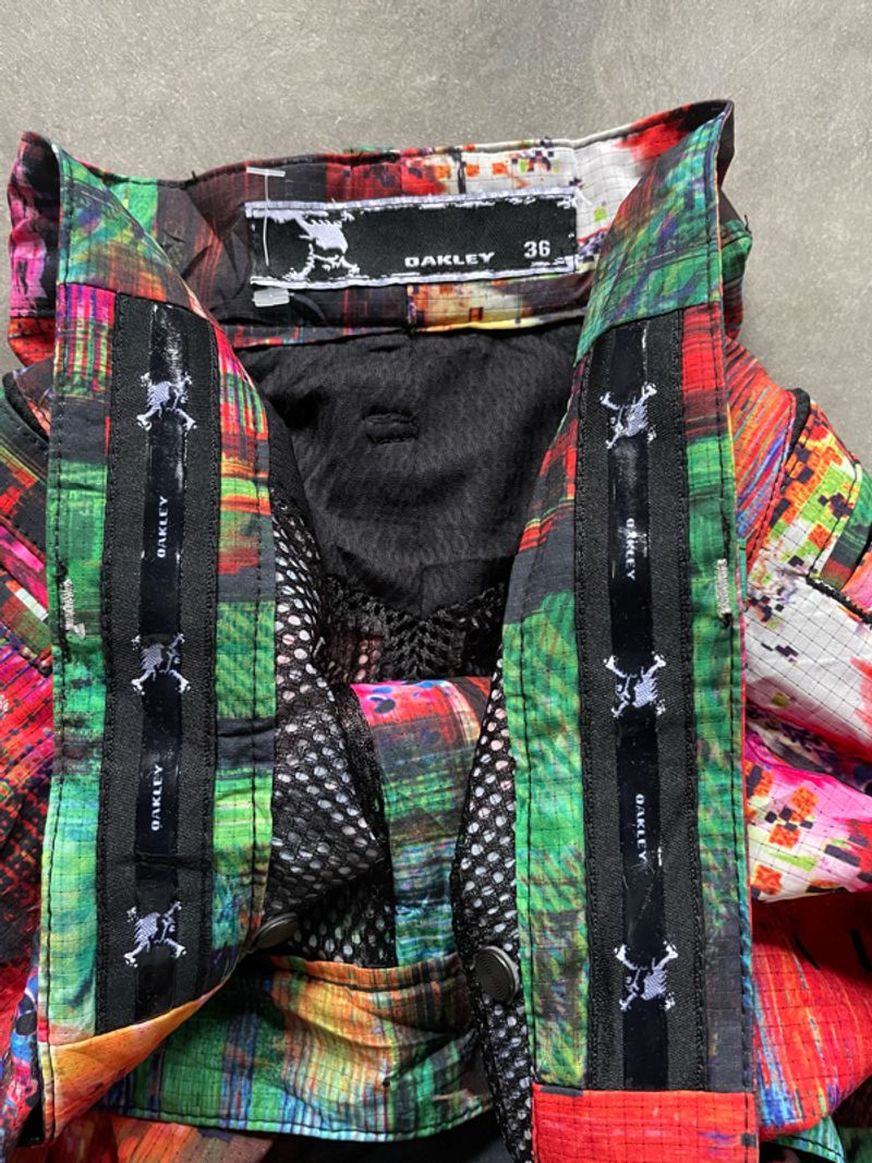 2000’s - Oakley Board Shorts Skull Involved Vent, foto 6