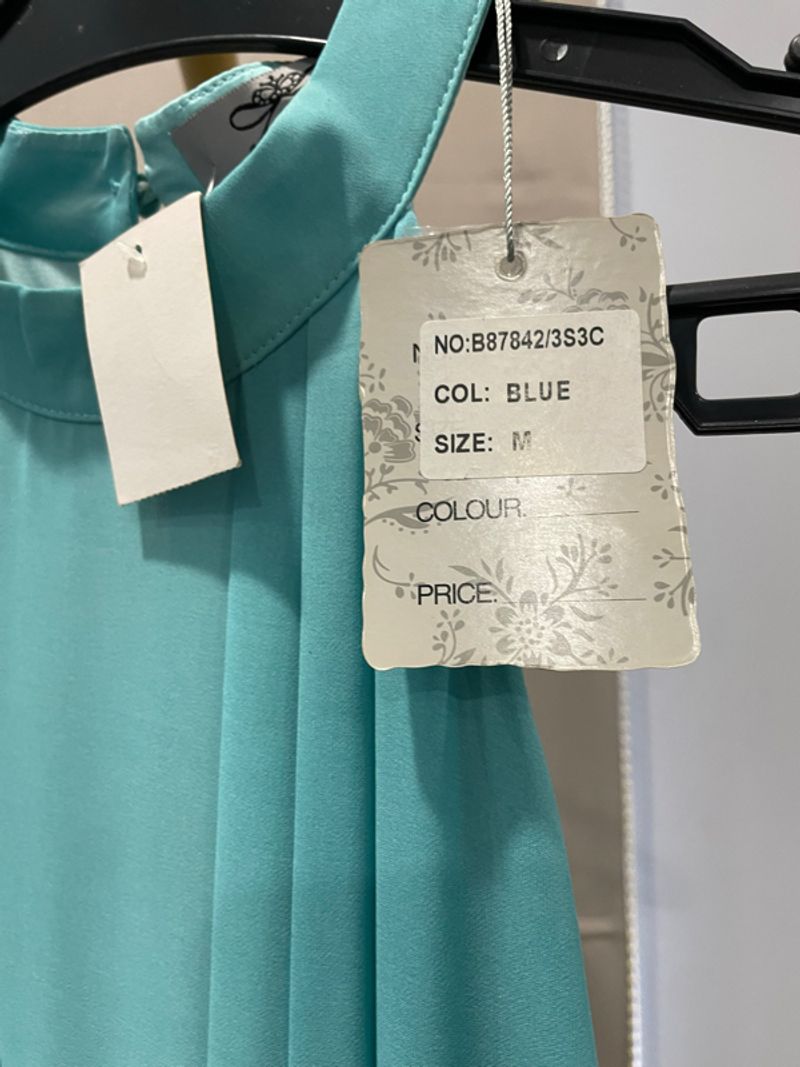 Maxi Aqua dress Sole Mio, foto 3